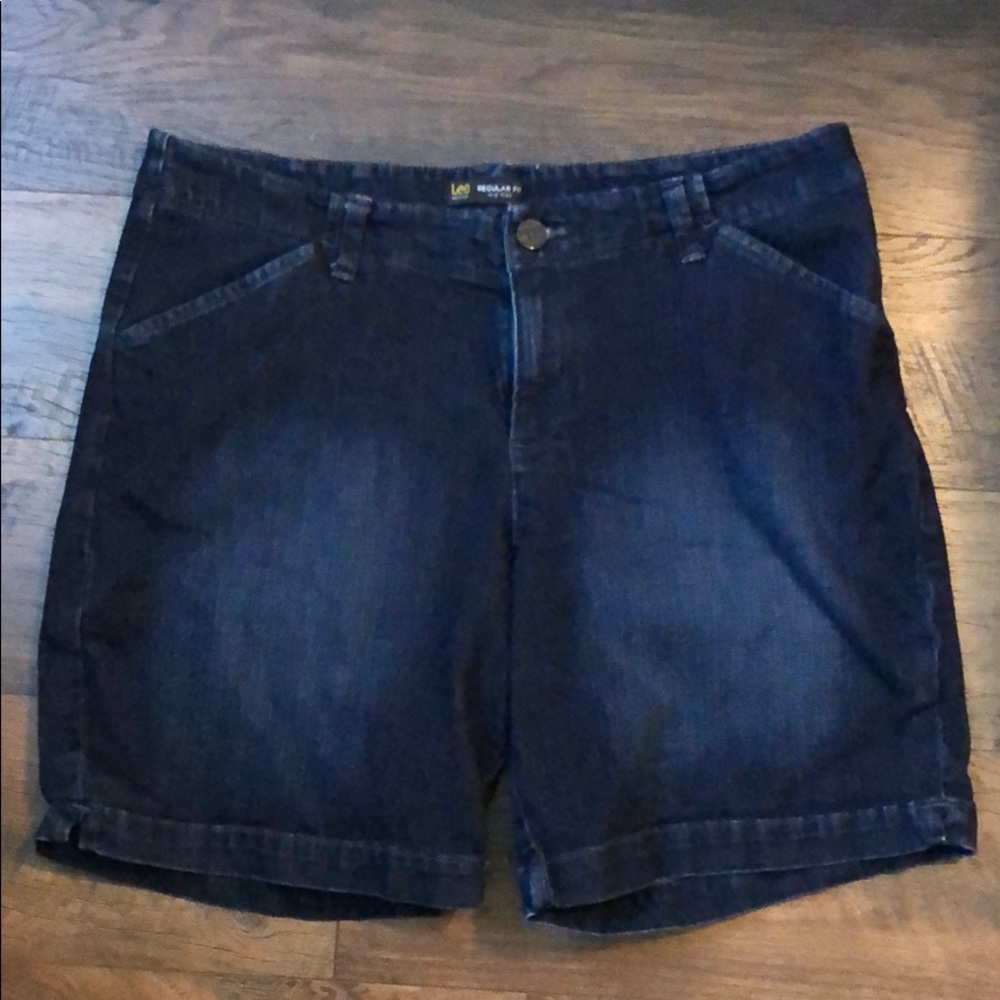 Lee petite denim shorts